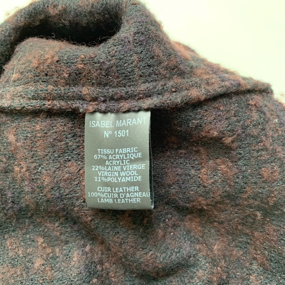 Isabel Marant Étoile Top with Leather Detail - Picture 4 of 5